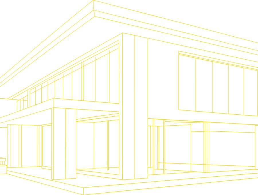 Architectural blueprint illustration